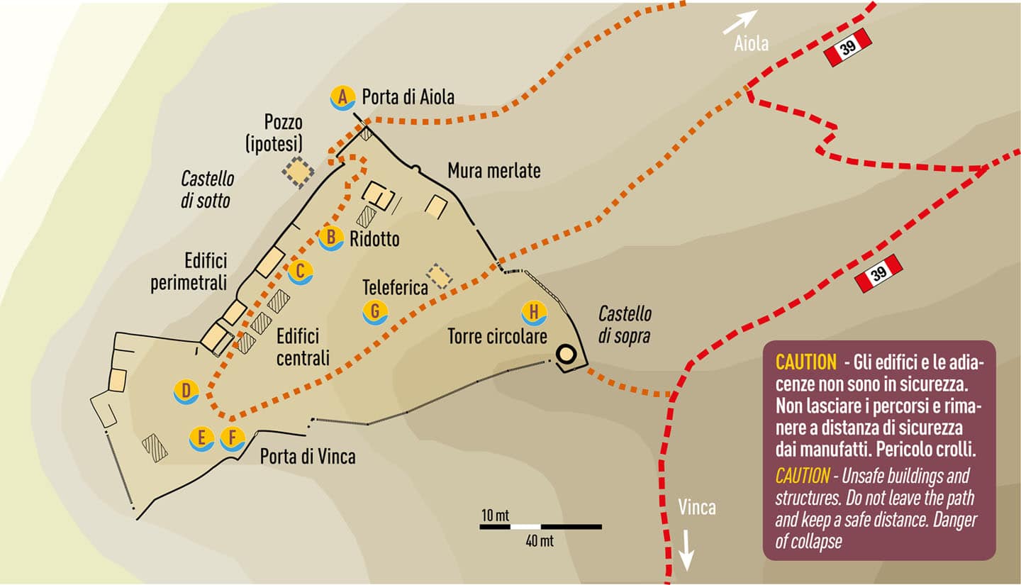 mappa castellaccio dtp